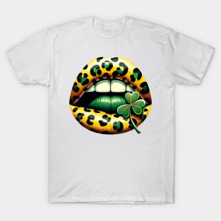 St Patrick Lips T-Shirt